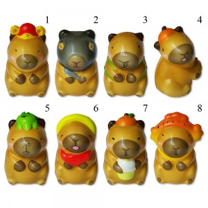BONECO FLEXÍVEL MODELO CAPIVARA EM PU REF: AP7564M BONECO FLEXÍVEL MODELO CAPIVARA EM PU REF: AP7564M