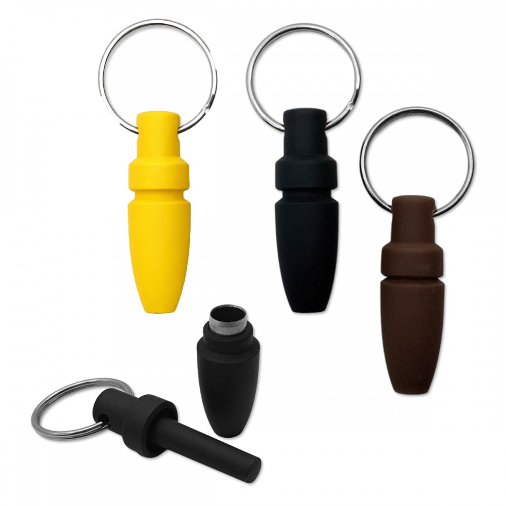 FURADOR DE CHARUTO PORTÁTIO COM ARGOLA DE CHAVEIRO EM PLÁSTICO REF: APGC04