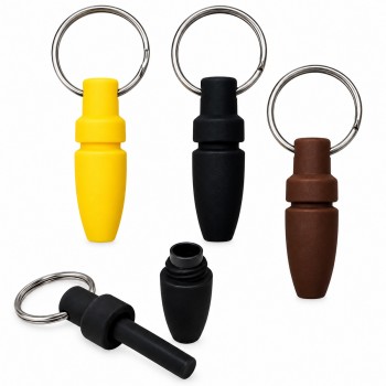FURADOR DE CHARUTO PORTÁTIO COM ARGOLA DE CHAVEIRO EM PLÁSTICO REF: APGC04