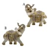 ENFEITE DECORATIVO DE MESA MODELO ELEFANTE EM RESINA PLÁSTICA REF: AP22738
