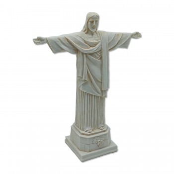 ENFEITE DECOATIVO DE MESA MODELO CRISTO REDENTOR RESINA PLÁSTICA REF: APW2177