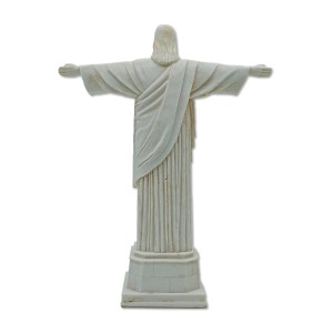 ENFEITE DECOATIVO DE MESA MODELO CRISTO REDENTOR RESINA PLÁSTICA REF: APW2177