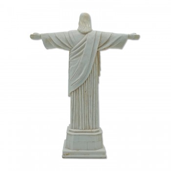 ENFEITE DECOATIVO DE MESA MODELO CRISTO REDENTOR RESINA PLÁSTICA REF: APW2177