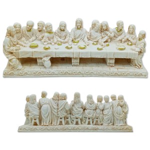 ENFEITE DECORATIVO DE MESA MODELO A ÚLTIMA CEIA EM RESINA PLÁSTICA REF: APW2342