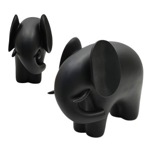 ENFEITE DE MESA MODELO ELEFANTE EM RESINA PLÁSTICA REF: AP7737EG