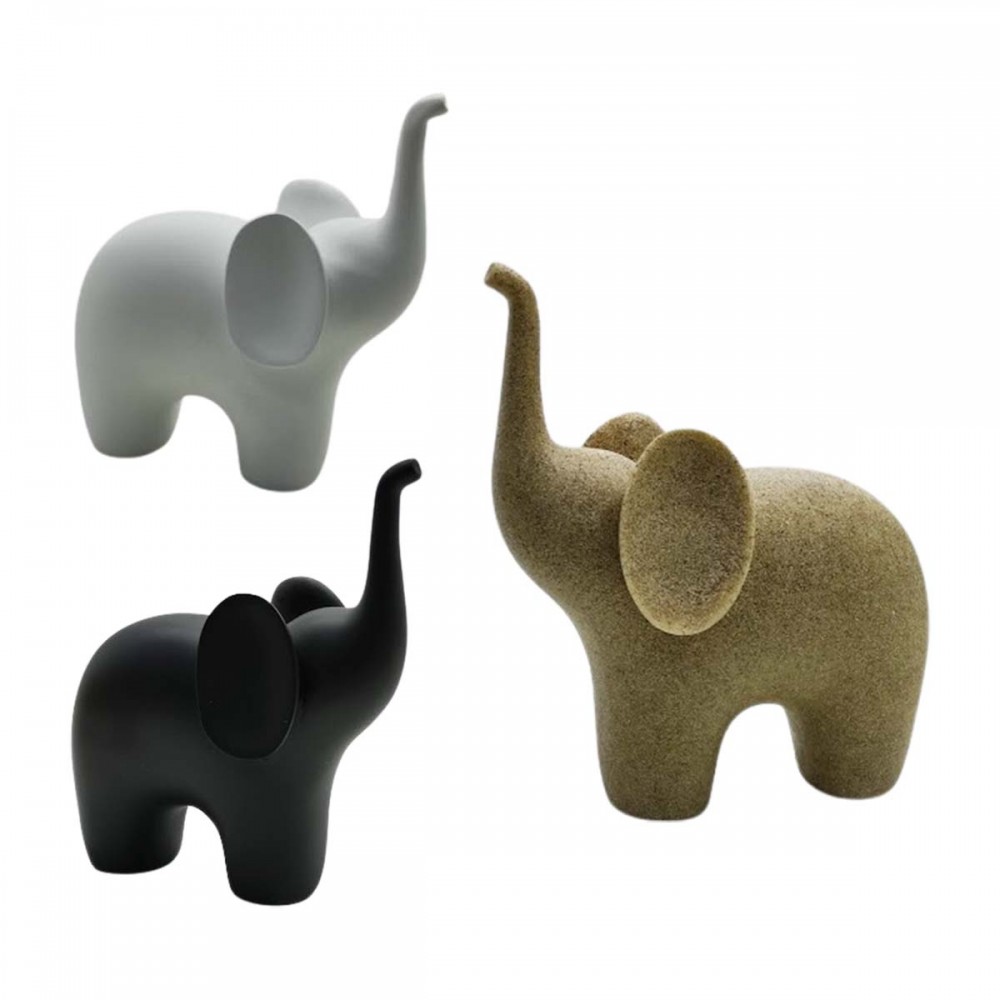 ENFEITE DECORATIVO DE MESA MODELO ELEFANTE EM RESINA PLÁSTICA REF: AP7737TE01 ENFEITE DECORATIVO DE MESA MODELO ELEFANTE EM RESINA PLÁSTICA REF: AP7737TE01