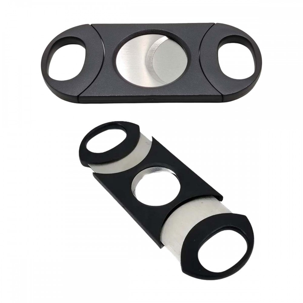 TESOURA CORTADOR DE CHARUTO EM METAL INOX E PLÁSTICO REF: APXJ-2
