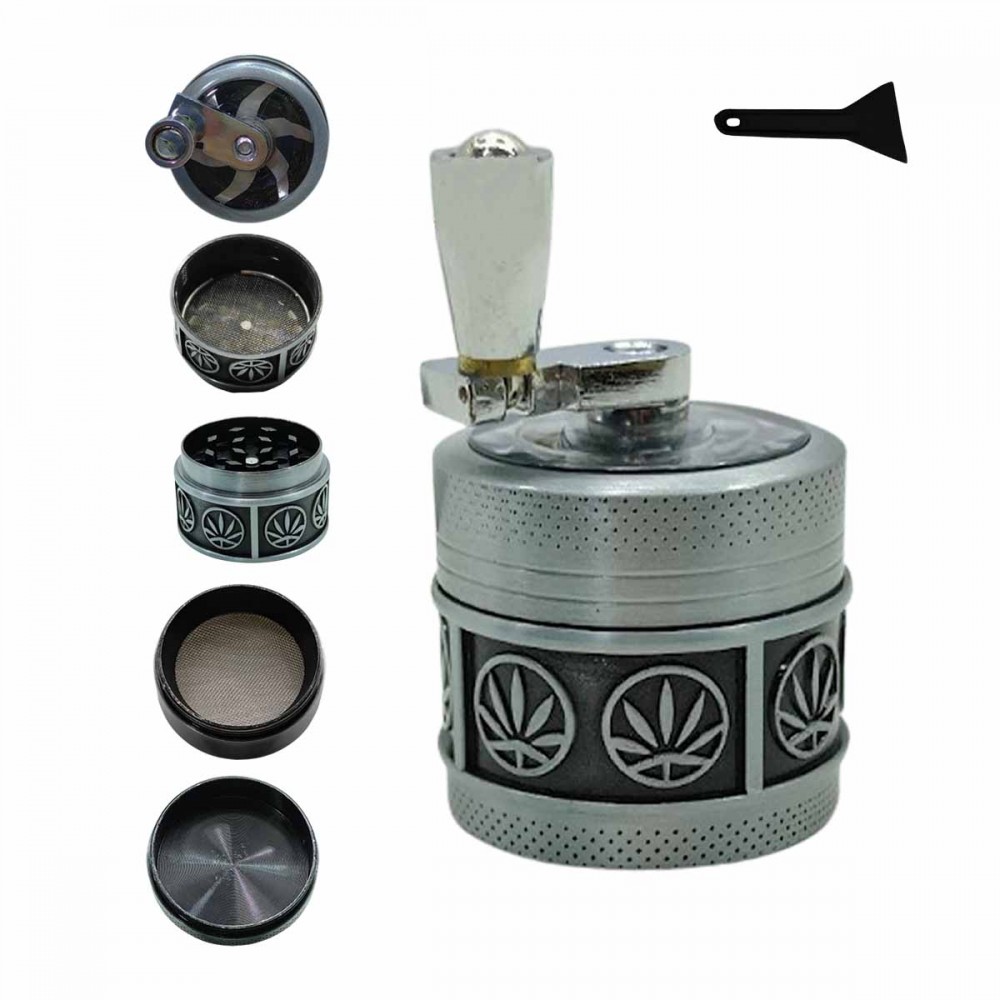 DICHAVADOR DE TABACO COM MANIVELA EM METAL REF: AP7527C3
