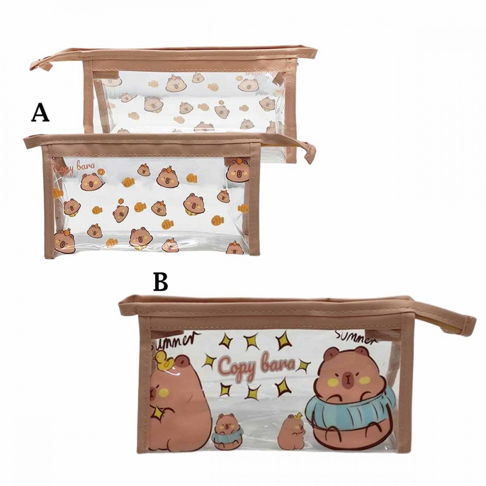 NECESSAIRE PORTA OBJETOS EM PLÁSTICO PVC REF: AP7274B01