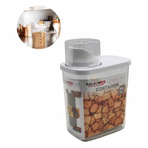 POTE HERMÉTICO 950ML PARA ARMAZENAR MANTIMENTOS EM PLÁSTICO REF: AP3741