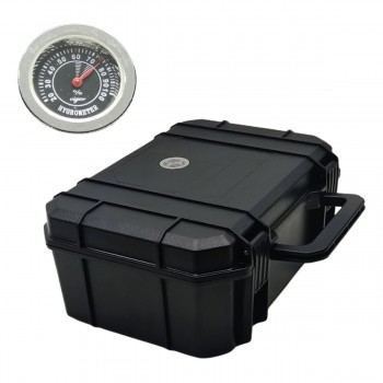 CAIXA UMIDORA PARA TRANSPORTE E ARMAZENAGEM DE 14 À 21 CHARUTOS EM PLÁSTICO ABS REF: APNEW-1601 CAIXA UMIDORA PARA TRANSPORTE E ARMAZENAGEM DE 14 À 21 CHARUTOS EM PLÁSTICO ABS REF: APNEW-1601