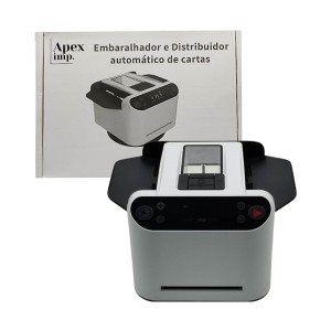 EMBARALHADOR E DISTRIBUIDOR AUTOMÁTICO DE CARTAS COM 4 CONTROLES REF: APDX-015 	