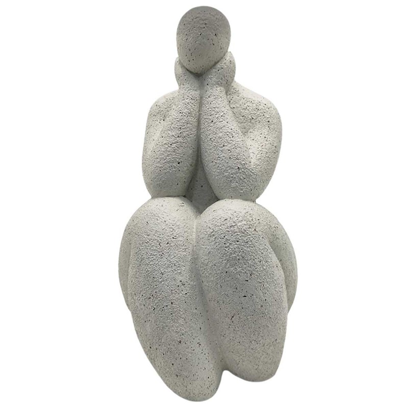 ENFEITE DECORATIVO DE MESA MODELO MULHER PENSANDO EM RESINA PLÁSTICA REF: AP674803S ENFEITE DECORATIVO DE MESA MODELO MULHER PENSANDO EM RESINA PLÁSTICA REF: AP674803S