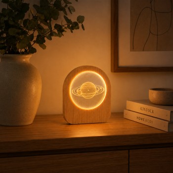 LUMINÁRIA DECORATIVA EM VIDRO COM SUPORTE MODELO SATURNO REF: AP7814YT-6U1 LUMINÁRIA DECORATIVA EM VIDRO COM SUPORTE MODELO SATURNO REF: AP7814YT-6U1