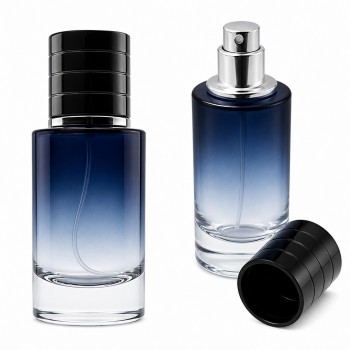 FRASCO PORTA PERFUME DE VIDRO E TAMPA DE PLÁSTICO PP CAPACIDADE DE 30ML REF: AP26335-6