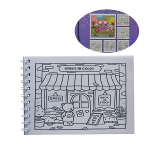 CADERNO DE COLORIR COM ELÁSTICO A5 COM 48 FOLHAS CAPA MOLE REF: APWA509 CADERNO DE COLORIR COM ELÁSTICO A5 COM 48 FOLHAS CAPA MOLE REF: APWA509