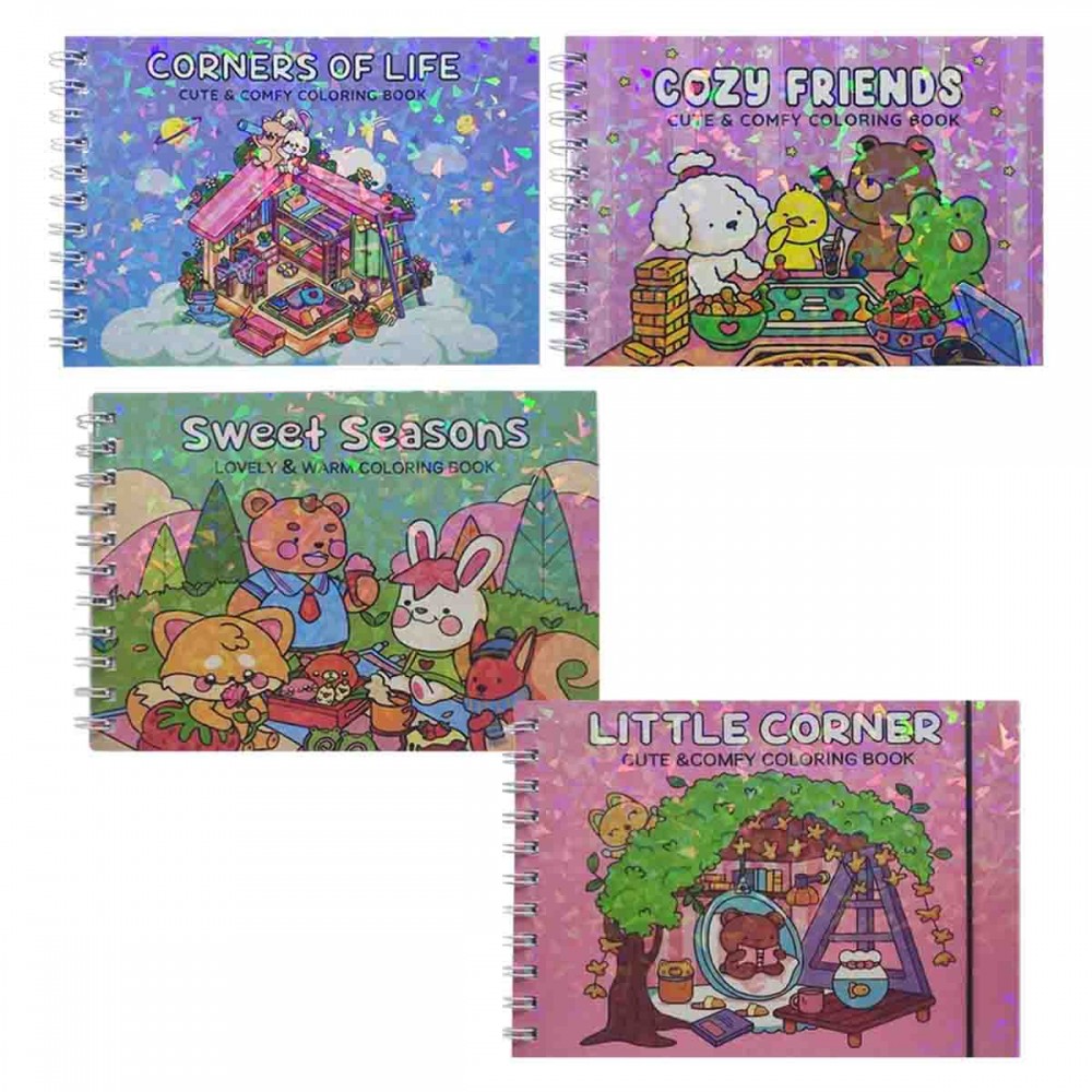 CADERNO DE COLORIR COM ELÁSTICO A5 COM 48 FOLHAS CAPA DURA REF: APYA510 CADERNO DE COLORIR COM ELÁSTICO A5 COM 48 FOLHAS CAPA DURA REF: APYA510