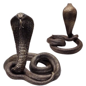 ENFEITE DE MESA MODELO COBRA REAL EM RESINA PLÁSTICA REF: APWU75184A1