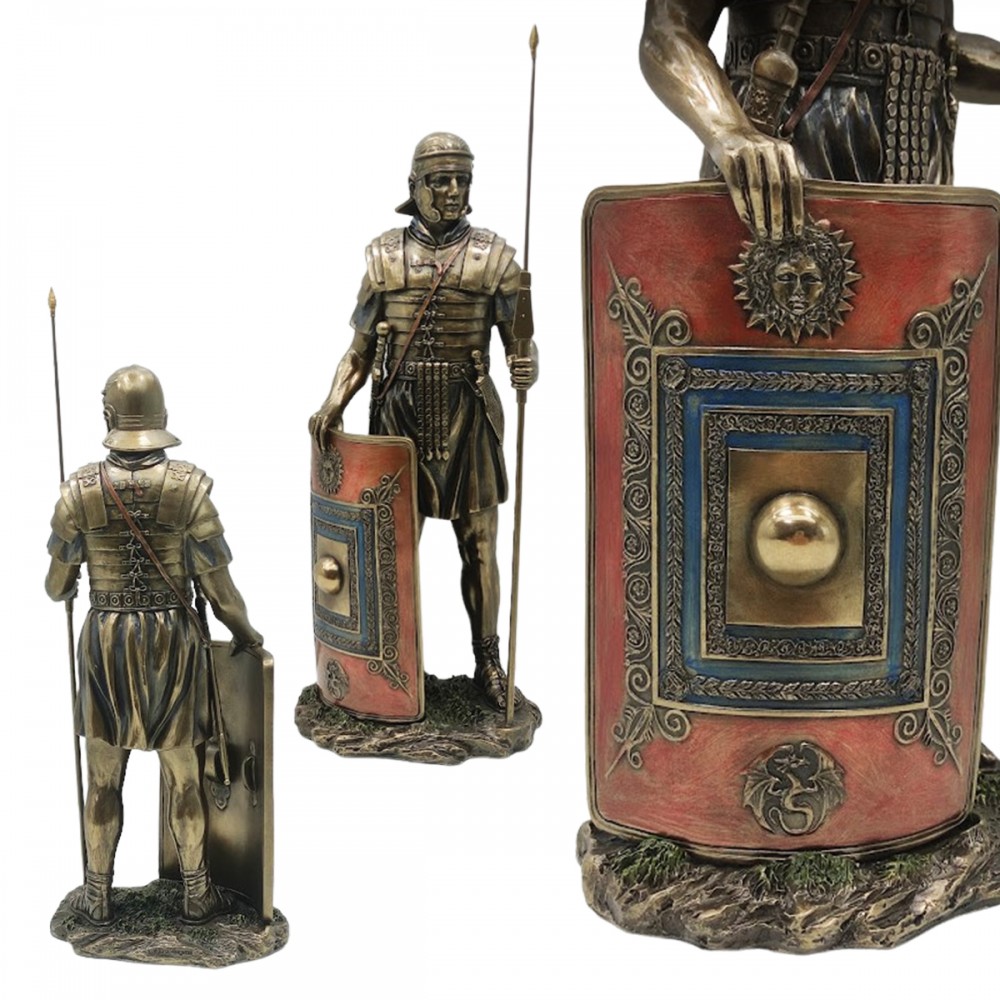 ENFEITE DE MESA MODELO SOLDADO ROMANO EM RESINA PLÁSTICA REF: APWU76048A4 ENFEITE DE MESA MODELO SOLDADO ROMANO EM RESINA PLÁSTICA REF: APWU76048A4