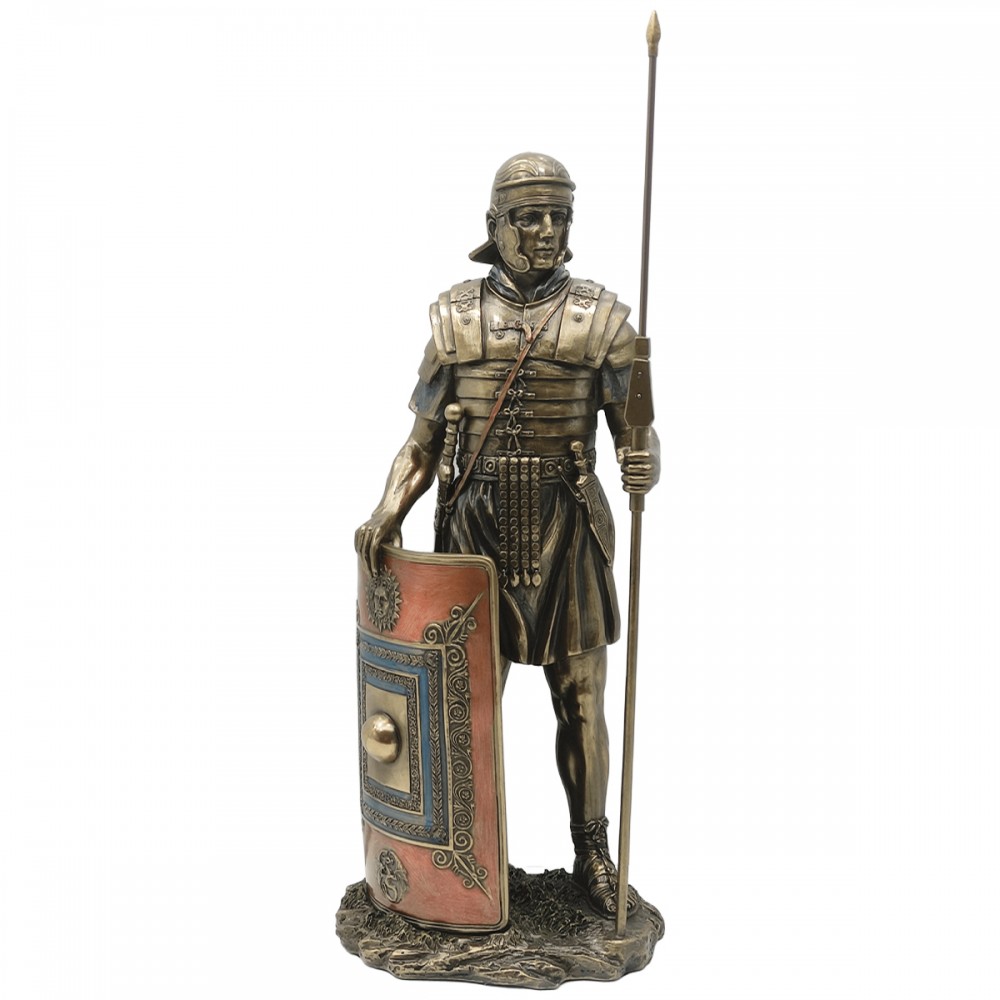 ENFEITE DE MESA MODELO SOLDADO ROMANO EM RESINA PLÁSTICA REF: APWU76048A4 ENFEITE DE MESA MODELO SOLDADO ROMANO EM RESINA PLÁSTICA REF: APWU76048A4