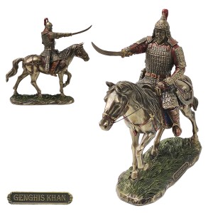 ENFEITE DE MESA MODELO GENGHIS KHAN EM RESINA PLÁSTICA REF: APWU77737A4
