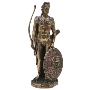 ENFEITE DE MESA MODELO APOLLO EM RESINA PLÁSTICA REF: APWU75999A4