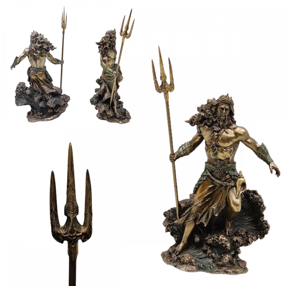 ENFEITE DE MESA MODELO POSEIDON EM RESINA PLÁSTICA REF: APWU76773A4 ENFEITE DE MESA MODELO POSEIDON EM RESINA PLÁSTICA REF: APWU76773A4