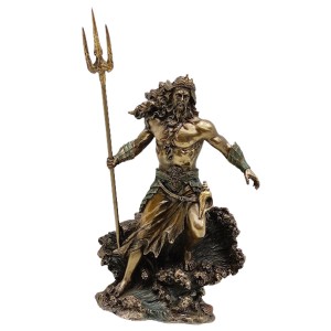 ENFEITE DE MESA MODELO POSEIDON EM RESINA PLÁSTICA REF: APWU76773A4