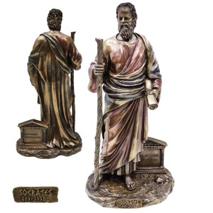 ENFEITE DE MESA MODELO SÓCRATES EM RESINA PLÁSTICA REF: APWU77127A4