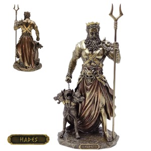 ENFEITE DE MESA MODELO HADES EM RESINA PLÁSTICA REF: APWU77298A4