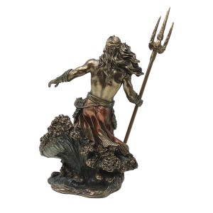 ENFEITE DE MESA MODELO POSEIDON EM RESINA PLÁSTICA REF: APWU77315A4