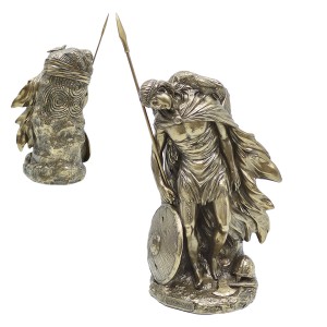 ENFEITE DE MESA MODELO HÉROI CELTA CUCHULAINN EM RESINA PLÁSTICA REF: APWU77879A1 ENFEITE DE MESA MODELO HÉROI CELTA CUCHULAINN EM RESINA PLÁSTICA REF: APWU77879A1