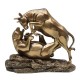 ENFEITE DE MESA MODELO LUTA ENTRE TOURO E URSO EM RESINA PLÁSTICA REF: APWU77493A1 ENFEITE DE MESA MODELO LUTA ENTRE TOURO E URSO EM RESINA PLÁSTICA REF: APWU77493A1