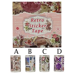 FITA ADESIVA COLORIDA EM PAPEL  REF: XN-JD3110A