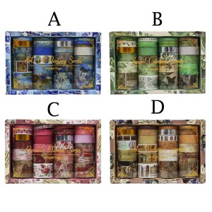 PACOTES CONTENDO 18 FITAS COLORIDAS EM PAPEL REF: XM-JD3112