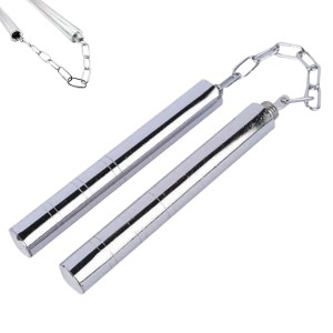 NUNCHAKU MODELO BASTÃO EM METAL REF: AP6751NK-1 NUNCHAKU MODELO BASTÃO EM METAL REF: AP6751NK-1