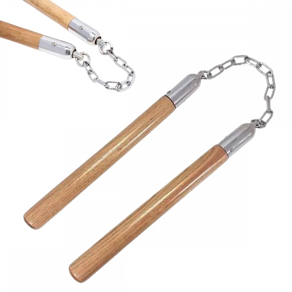 NUNCHAKU EM METAL E MADEIRA REF: AP6751NK-3