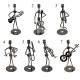 ENFEITE DECORATIVO DE MESA MODELO MÚSICO EM METAL REF: AP1008-2 ENFEITE DECORATIVO DE MESA MODELO MÚSICO EM METAL REF: AP1008-2