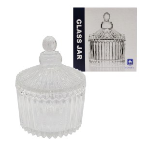 BOMBONIERE DECORATIVO EM VIDRO REF: APG2908 BOMBONIERE DECORATIVO EM VIDRO REF: APG2908