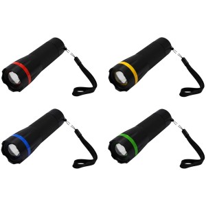 LANTERNA MANUAL COM FUNCIONAMENTO ATRAVÉS DE 3 PILHAS AAA EM PLÁSTICO PP REF: AP17885FL02