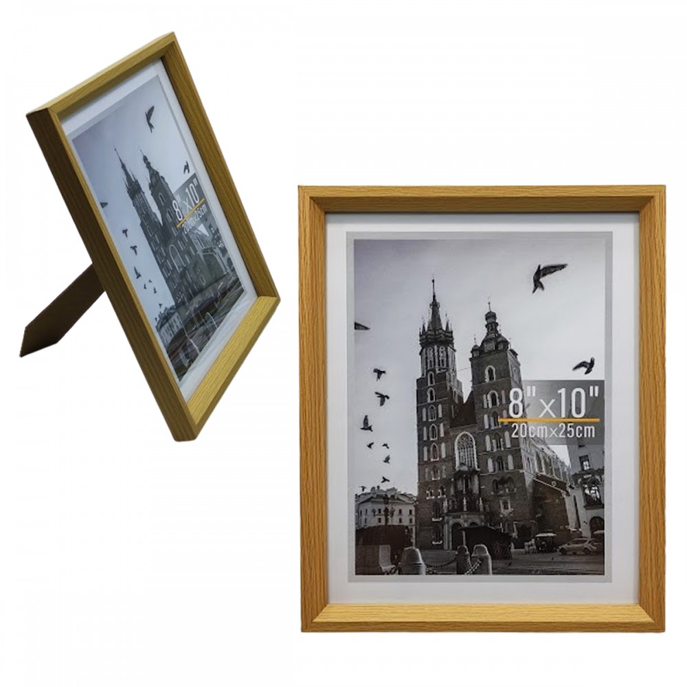 PORTA RETRATO DE MADEIRA TAM: 20X25CM REF: APDR6065-8