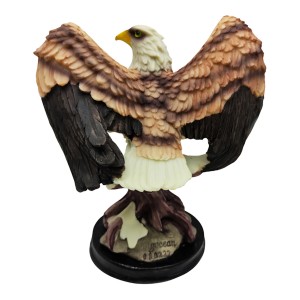 ENFEITE DECORATIVO ÁGUIA EM RESINA PLÁSTICA REF: AP744-2 ENFEITE DECORATIVO ÁGUIA EM RESINA PLÁSTICA REF: AP744-2