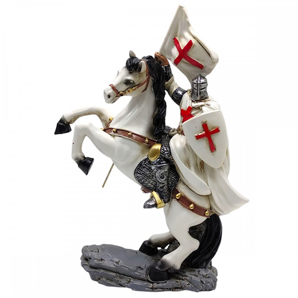 CAVALEIRO MEDIEVAL DE RESINA PLÁSTICA REF: APHN61