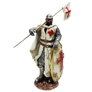 CAVALEIRO MEDIEVAL DE RESINA PLÁSTICA REF: APHN63
