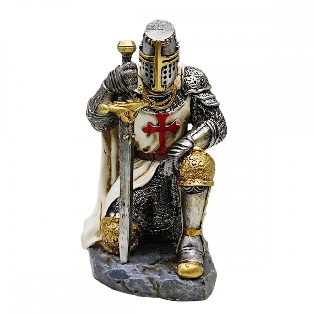 CAVALEIRO MEDIEVAL DE RESINA PLÁSTICA REF: APHN67