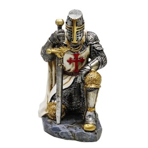 CAVALEIRO MEDIEVAL DE RESINA PLÁSTICA REF: APHN67