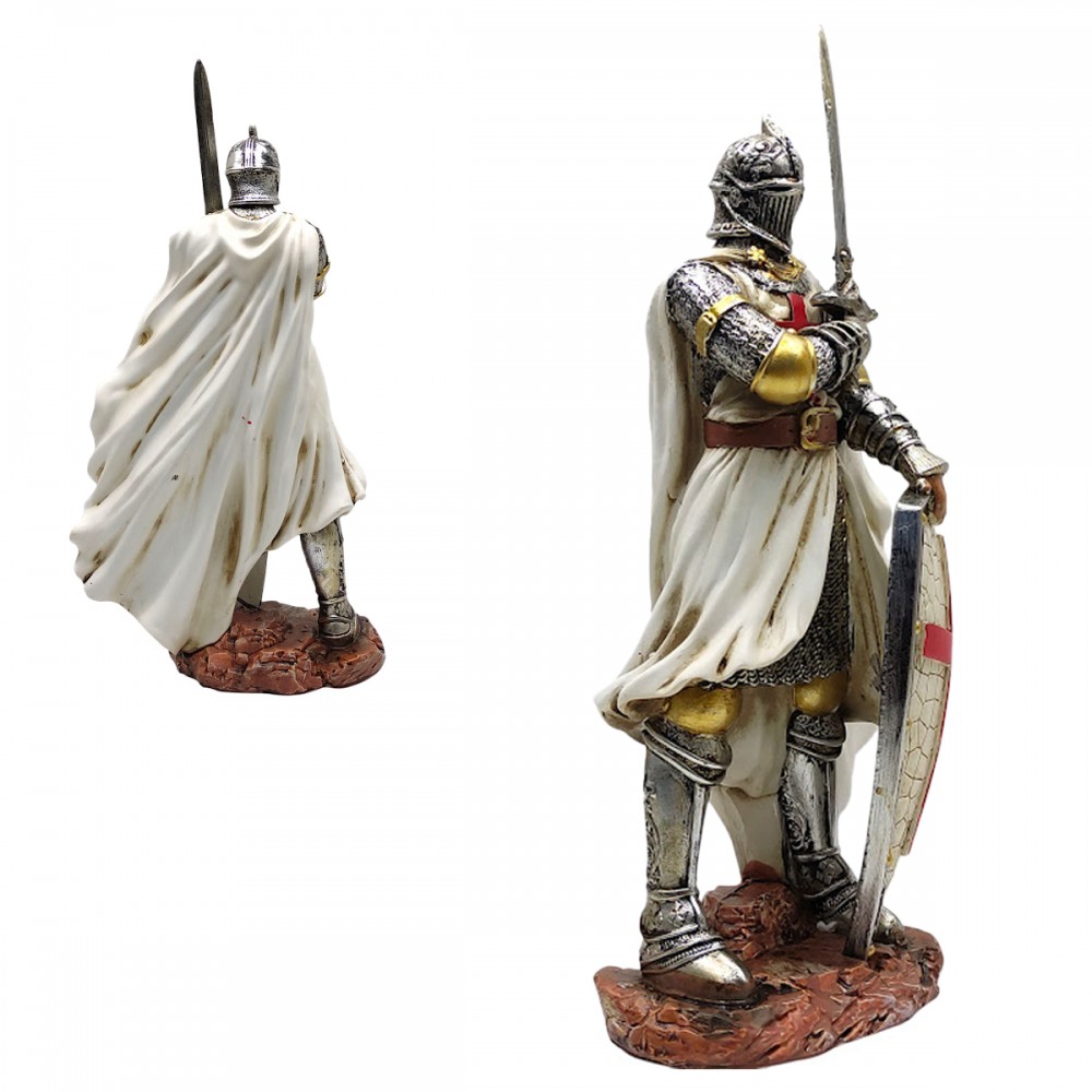 CAVALEIRO MEDIEVAL DE RESINA PLÁSTICA REF: APHN66