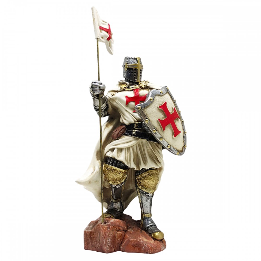 CAVALEIRO MEDIEVAL DE RESINA PLÁSTICA REF: APHN68