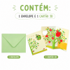 ENVELOPE E CARTÃO DE PAPEL PARA PRESENTES REF: AP248-4 ENVELOPE E CARTÃO DE PAPEL PARA PRESENTES REF: AP248-4