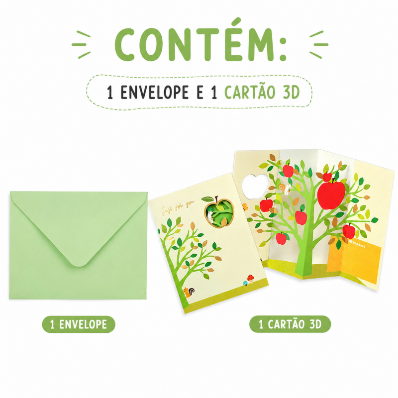 ENVELOPE E CARTÃO DE PAPEL PARA PRESENTES REF: AP248-4 ENVELOPE E CARTÃO DE PAPEL PARA PRESENTES REF: AP248-4